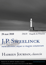Jan Pieterszoon Sweelinck, Hadrien Jourdan